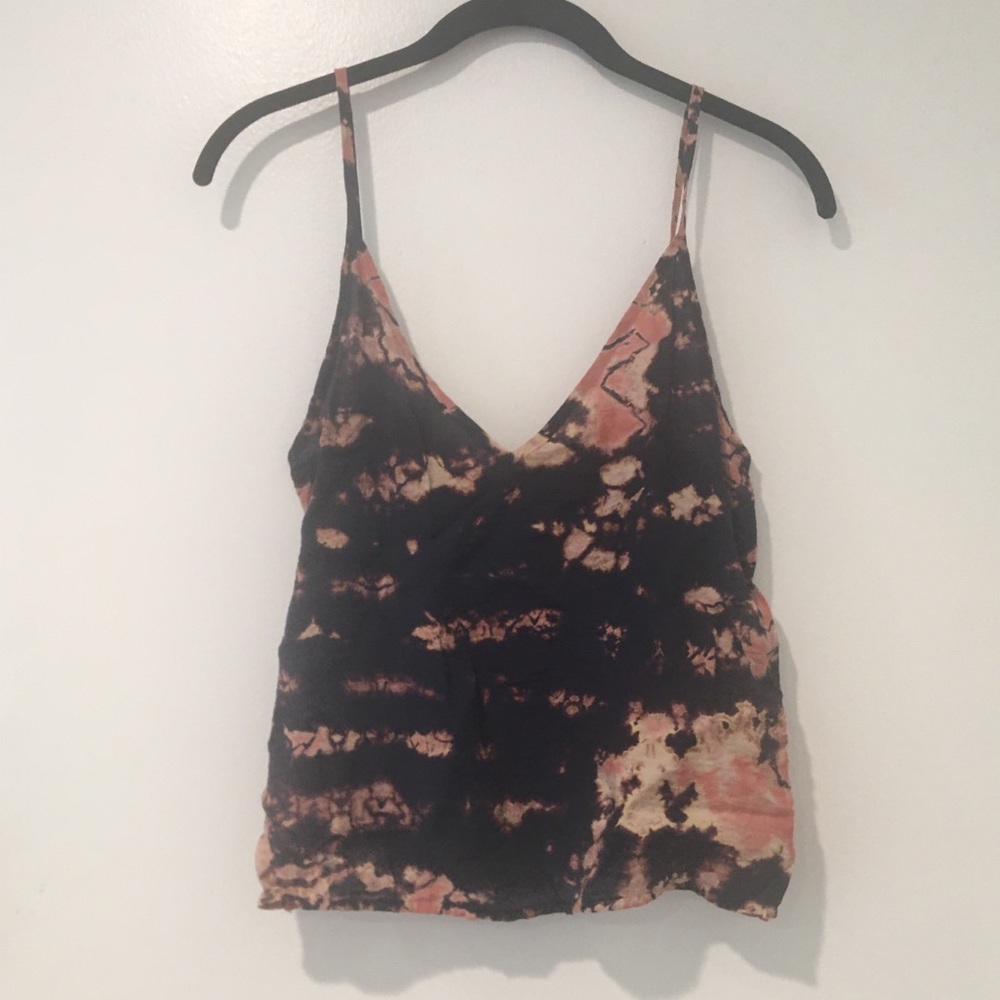 LACAUSA tie dye print cami size small